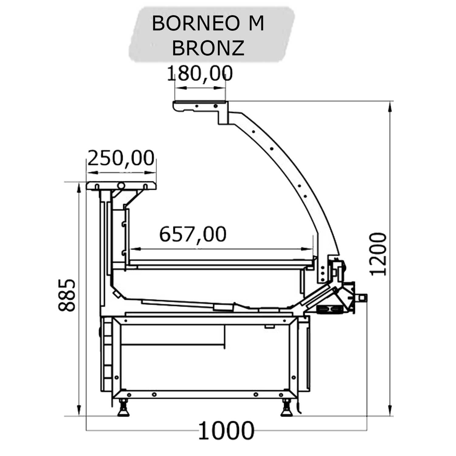 BORNEO M BRONZ