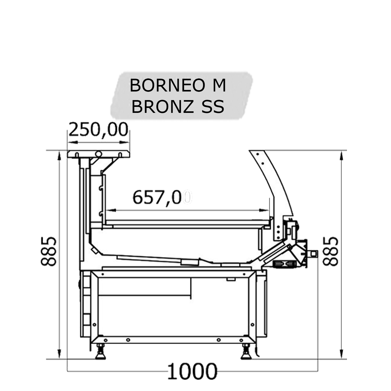 BORNEO M BRONZ SS