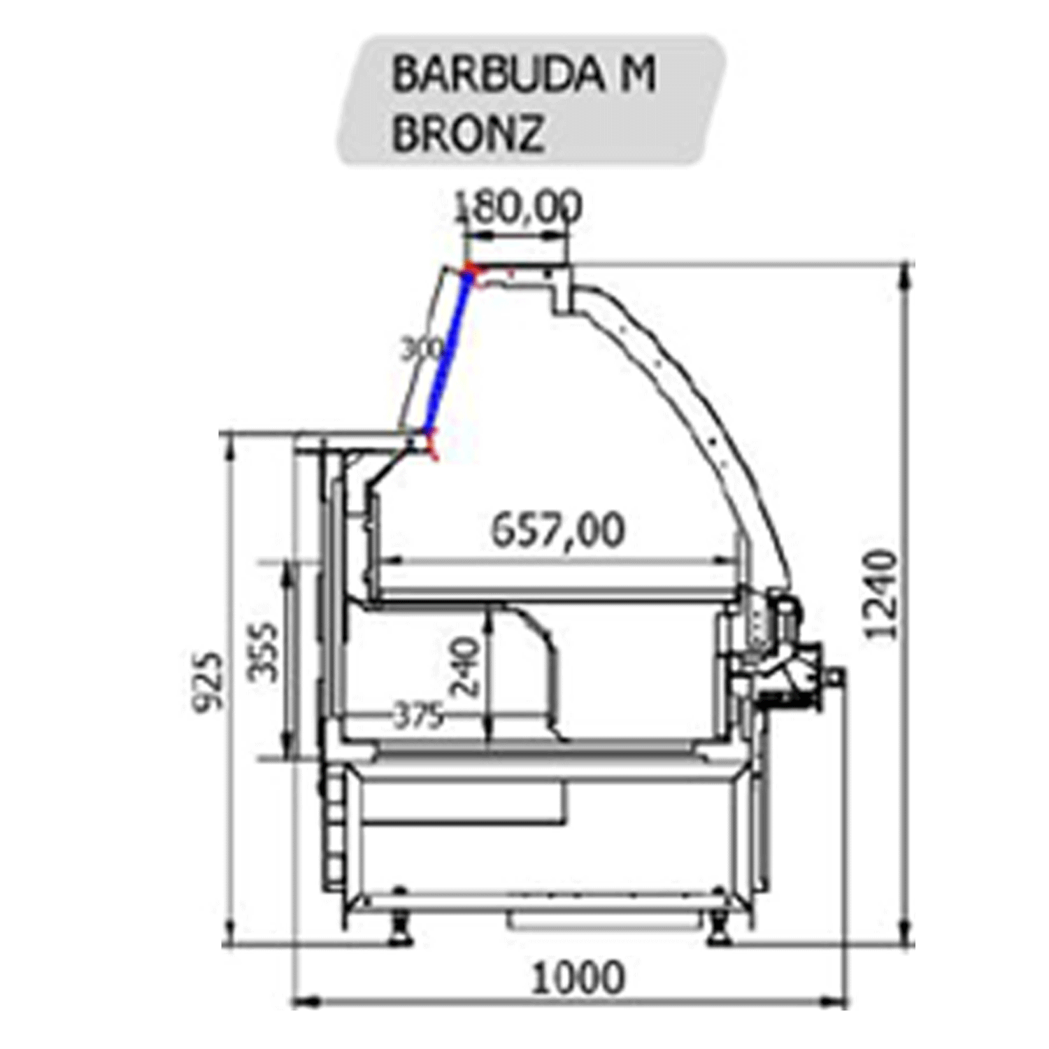 BARBUDA M BRONZ