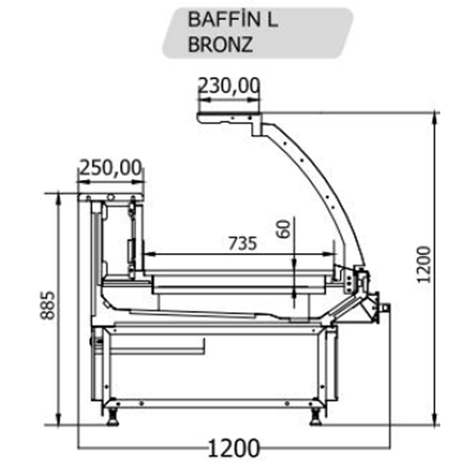 BAFFIN L BRONZ