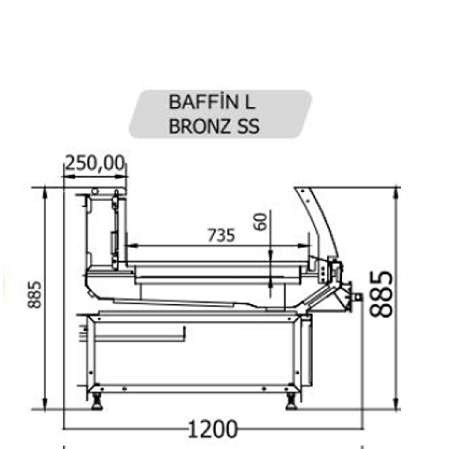 BAFFIN L BRONZ SS