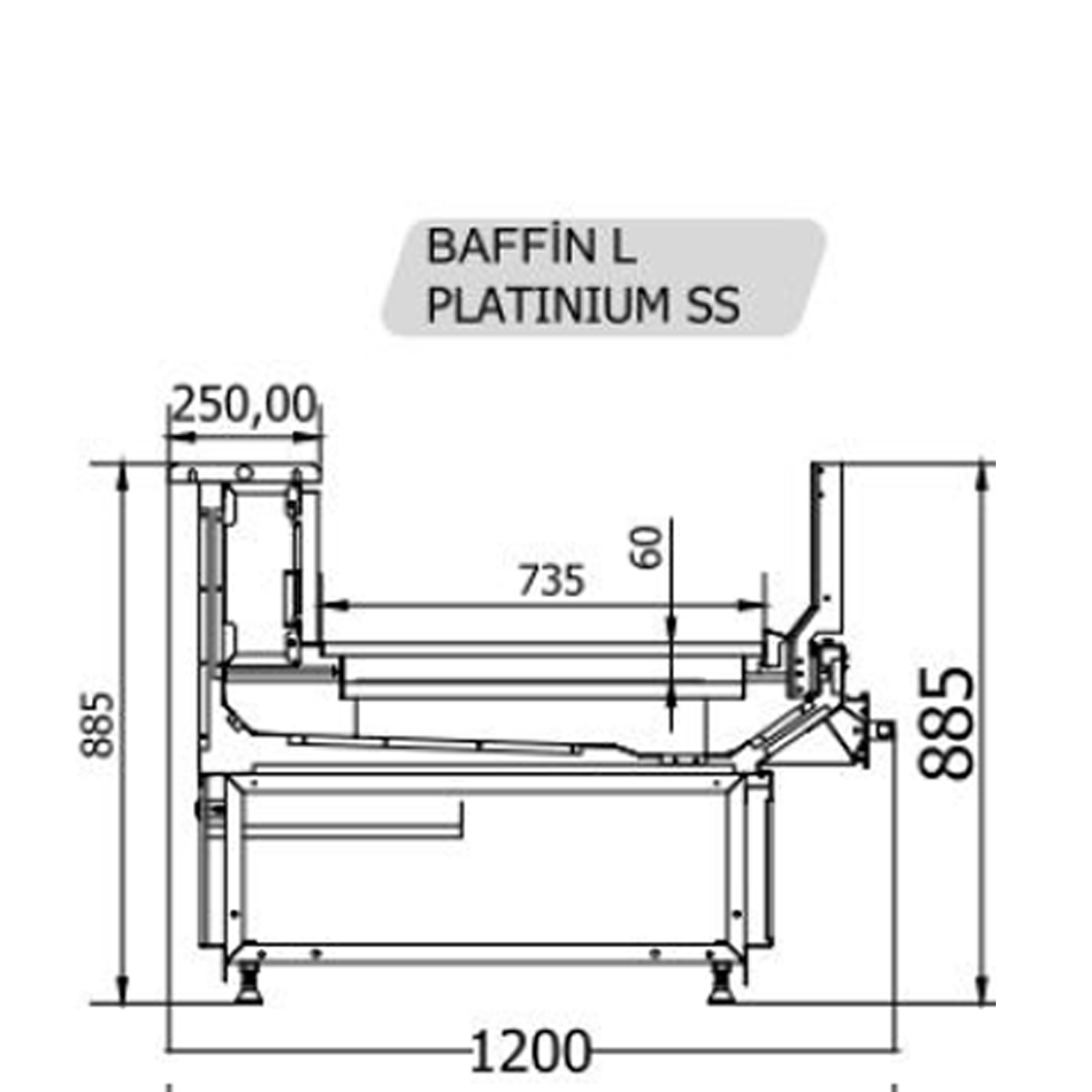 BAFFIN L PLATINUM SS